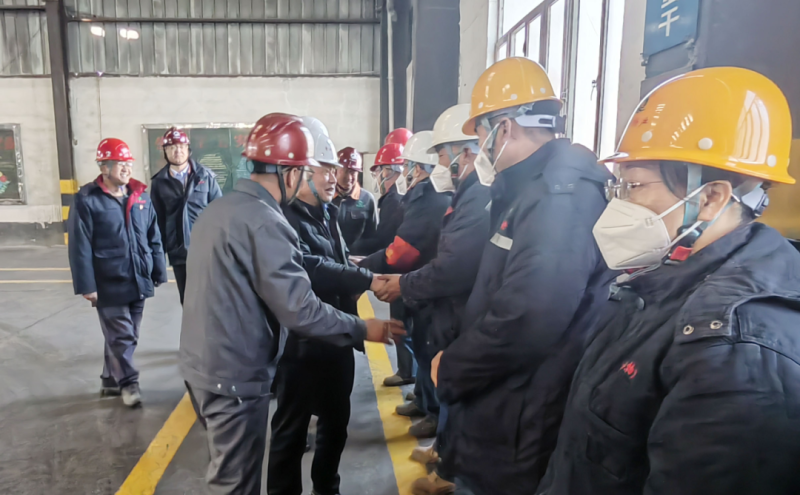 過(guò)年好！省國(guó)資委領(lǐng)導(dǎo)把新春祝福送到一線崗位